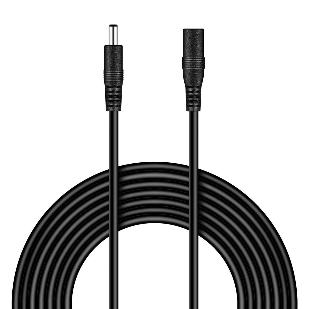 10M/5M DC Power Extension Cord 5.5mm*2.1mm Jack Adapter Lead Cable Female to Male External Plug for Electronics Zpaxo EU Plug