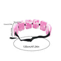 Swimming Float Belt EVA Water Aerobics Belt Adjustable Back Float Board Waistband Swim Buoyancy Aid Water Sports Training Belts Zpaxo pinks and white