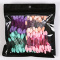 10 Small Portable Eyeshadow Applicators Bulk Double Sponge Eye Shadow