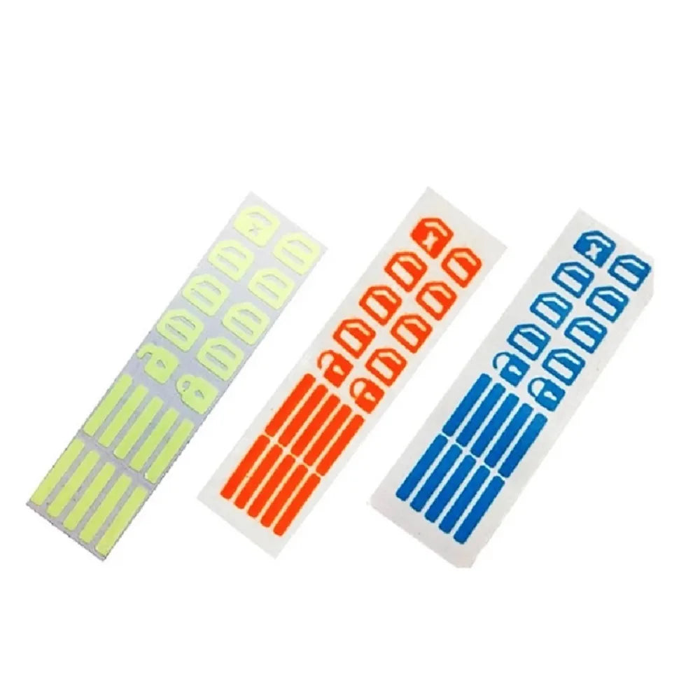 Night Glowing Car Button Luminous Sticker Waterproof Fluorescent Zpaxo