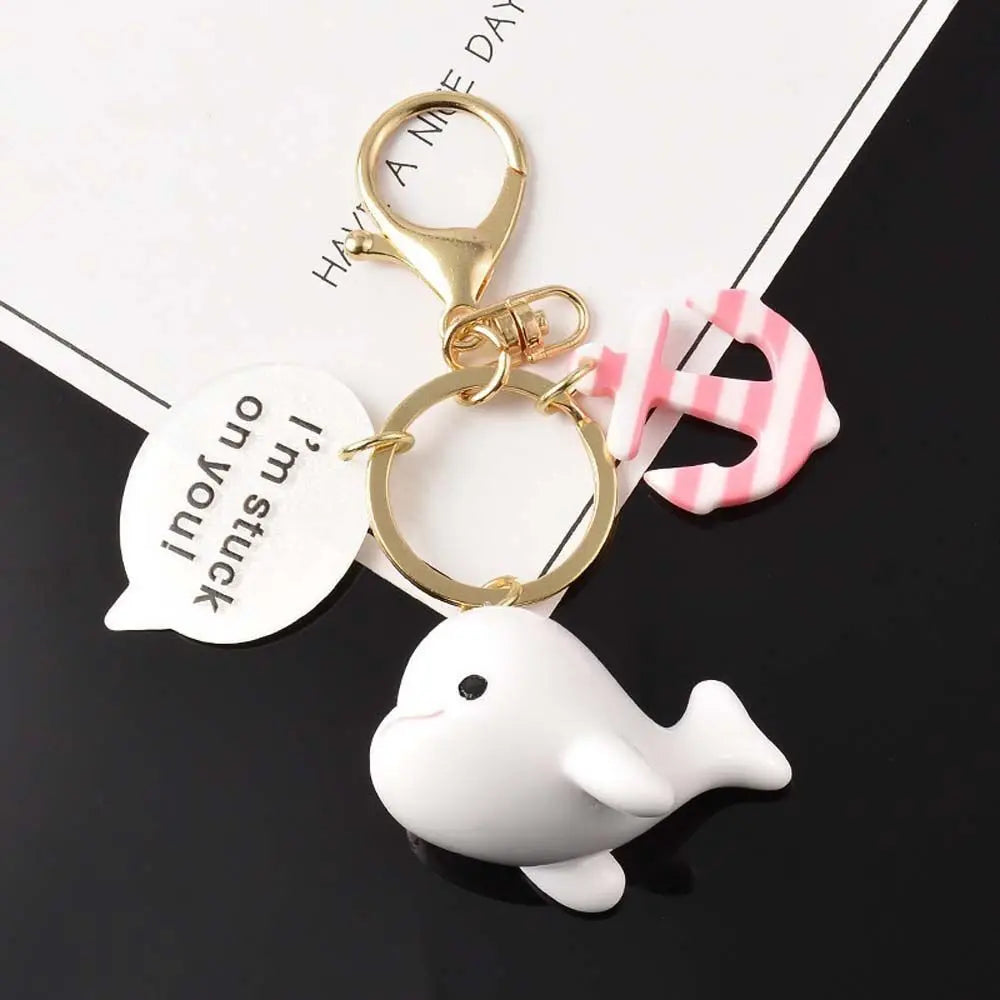 Accessories Gift Jewelry Accessories Three-Dimensional Keyring Ornaments Dolphin Key Chain Key Rings Whale Keychain Zpaxo