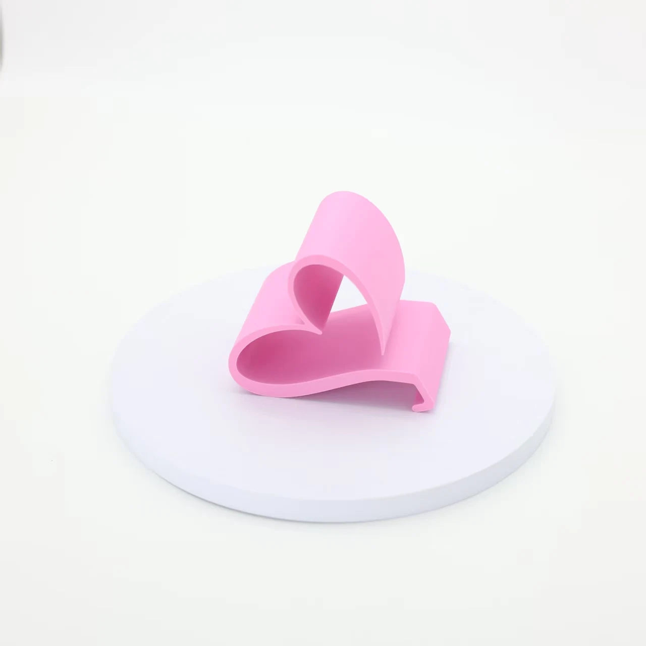One Heart-shaped Phone Stand 3D Printed Universal Tablet Elegant Zpaxo Pink