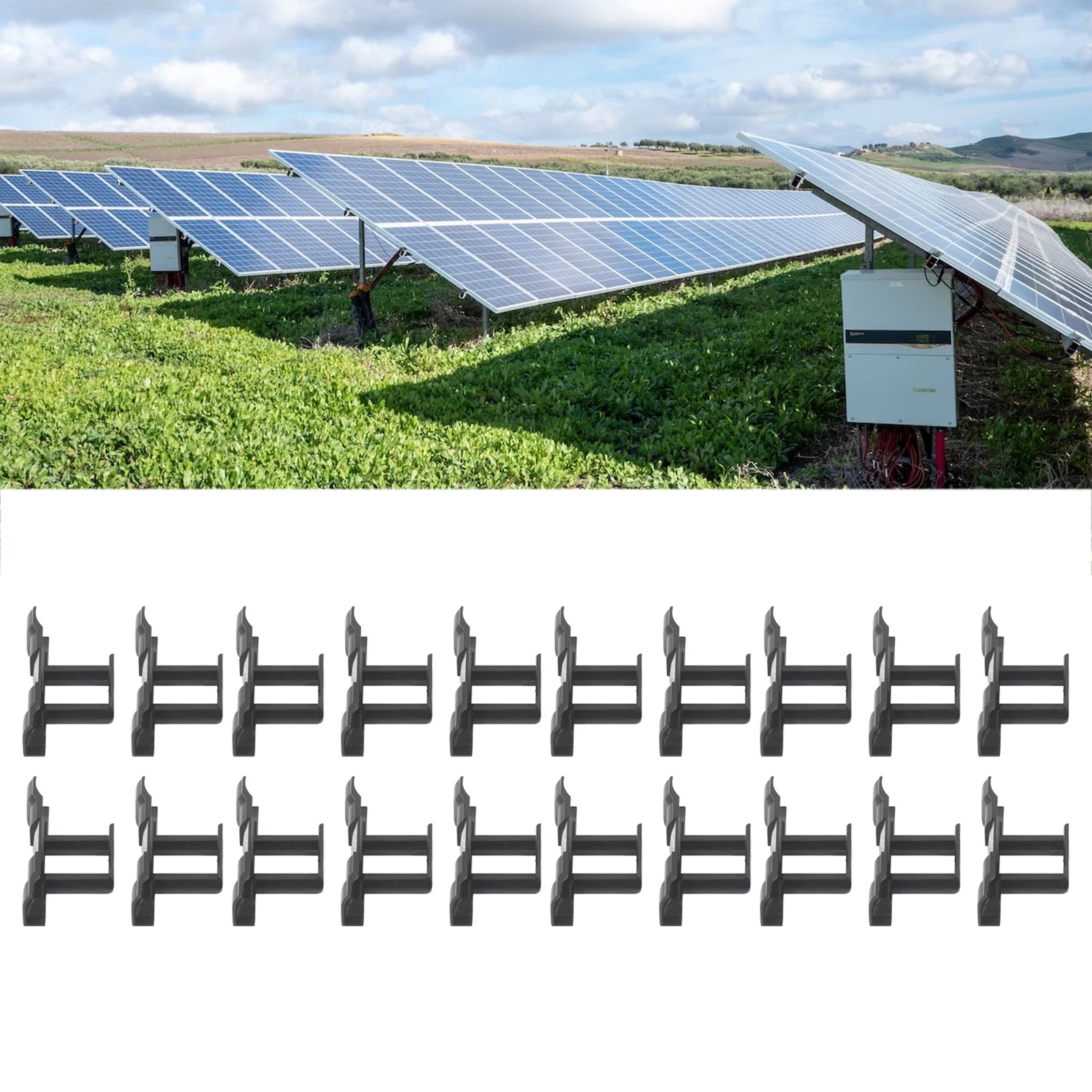 Solar Panel Drain Clip PV Modules Cleaning Photovoltaic Drainage