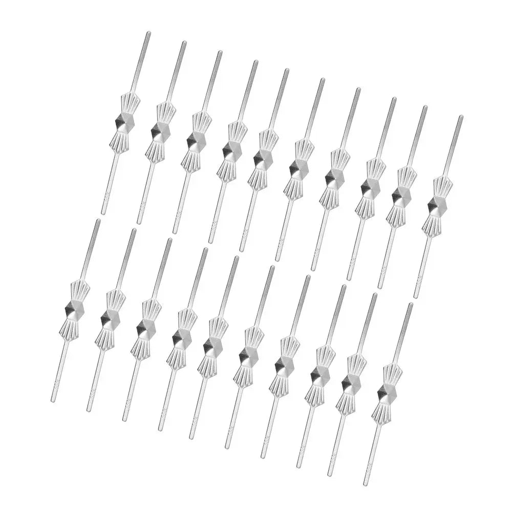 Crystal Connectors Metal Bow Tie Clips Chandelier Fastening Pins Lamp