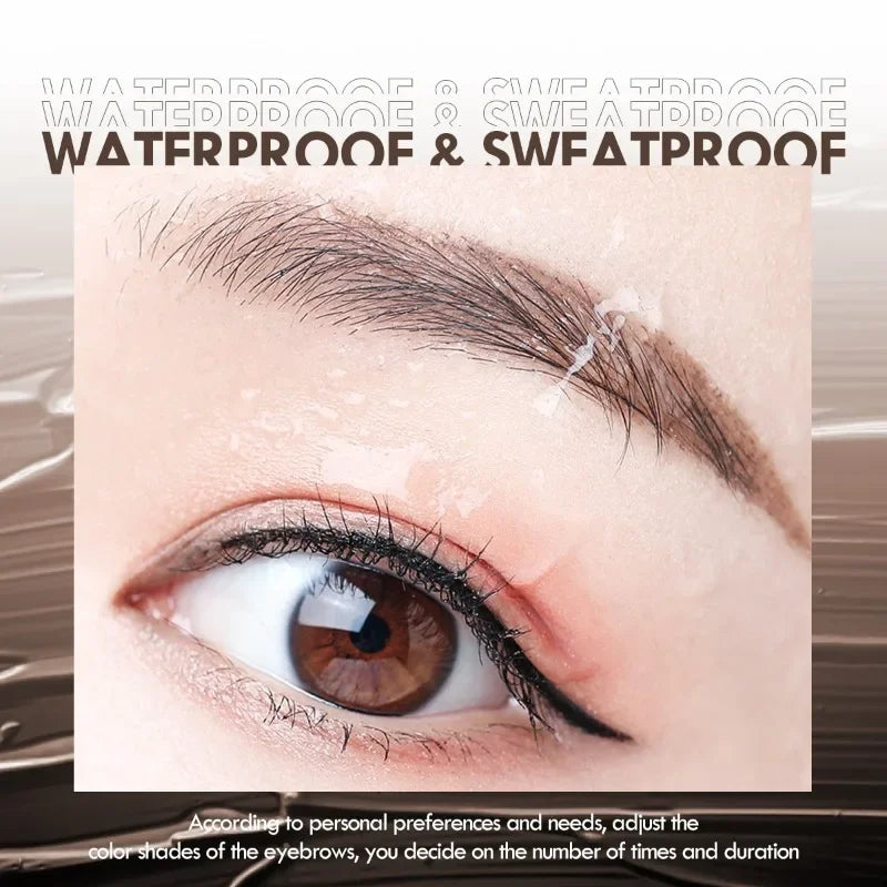 1 PC long-lasting, pigmented, easy to remove makeup, peel-off eyebrow gel to create well-defined eyebrows Zpaxo
