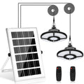 Dimmable 1000LM Solar Panel Shed Light Double Head LED Chandelier Zpaxo Double-272LED White-6000K China Mainland