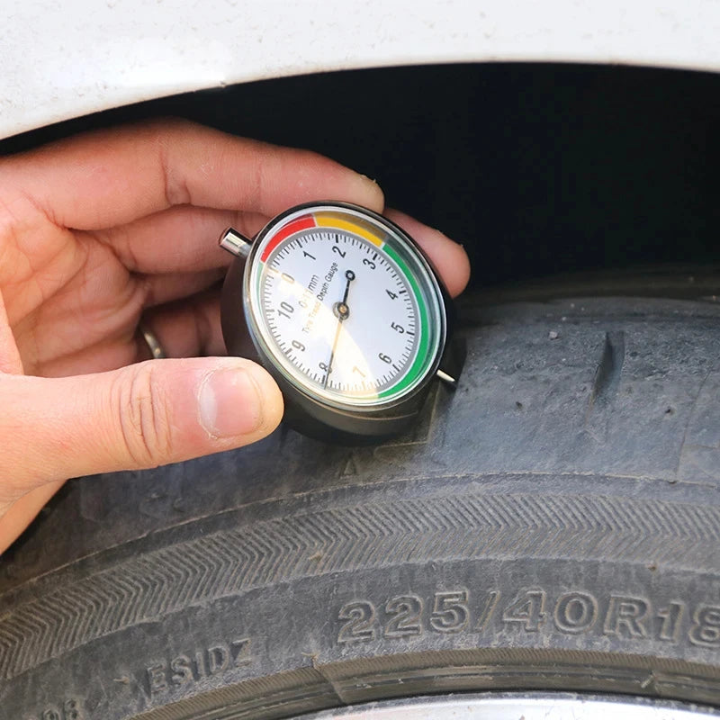Tire Tread Depth Gauge Car Meter Measurer Accuracy Tyre Measure Tool