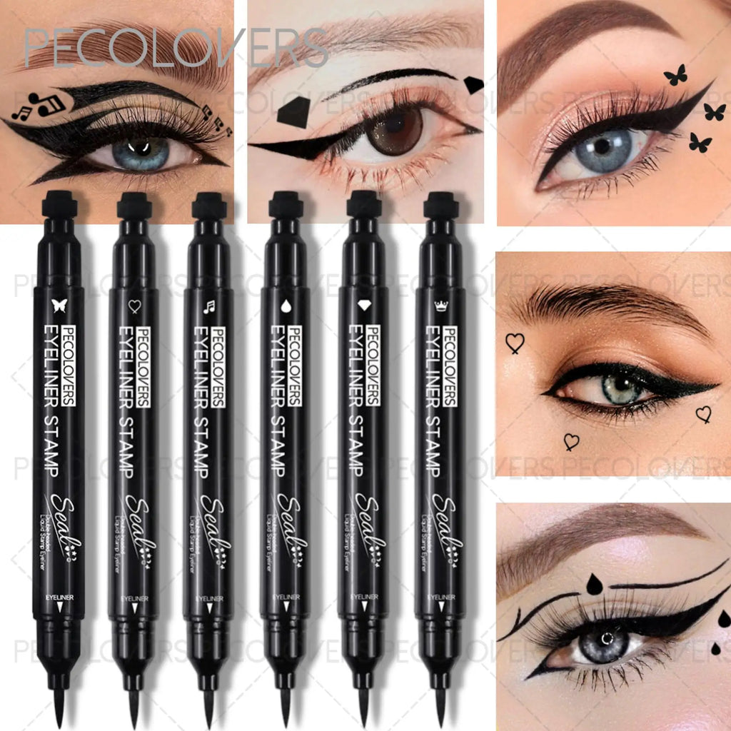 Waterproof & Quick-dry Liquid Eyeliner Pencil,Smudge-proof Eyeliner,Eye Makeup For Parties, Maligras, Music Festivals Zpaxo