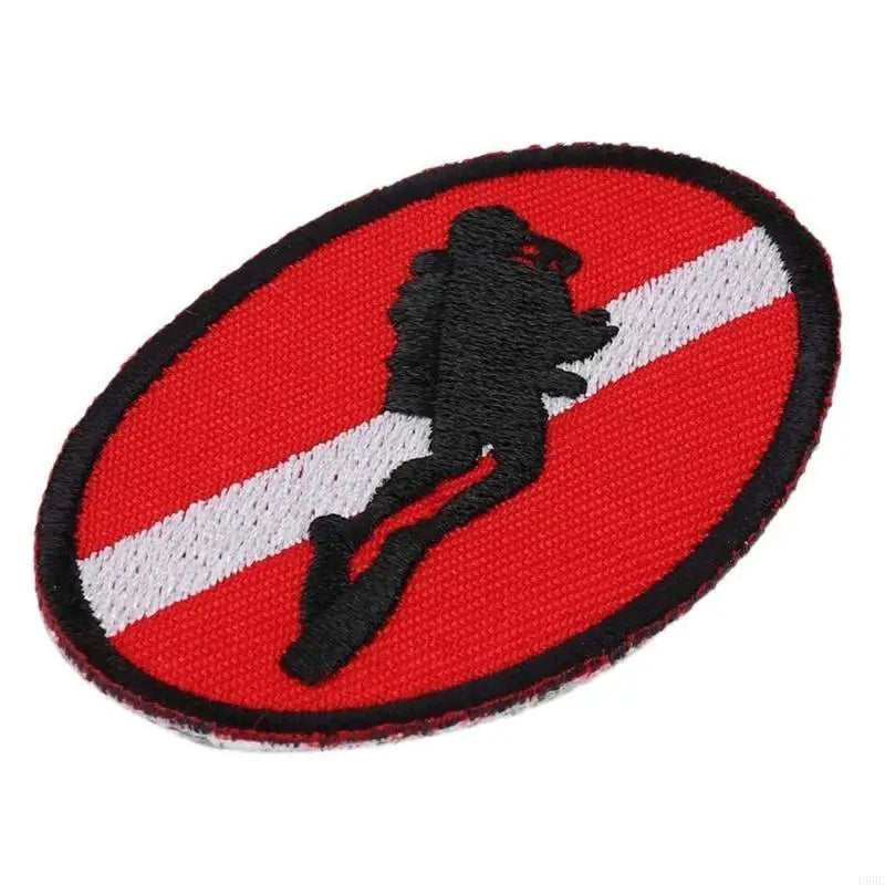 Dive Diver Embroidered Patches Diving Dive Flag Sewing on Flag Zpaxo