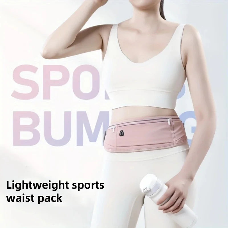 Lightweight Running Waist Bag Casual Belt Cycling Waist Pack Mobile Phone Bag Waterproof Gym Bags Sports Belt Hidden Fitness Bag Zpaxo