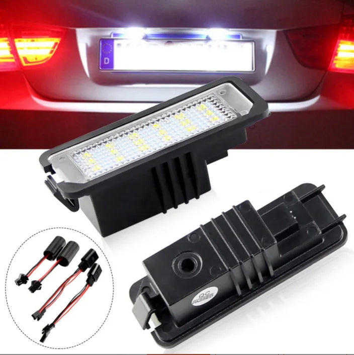LED License Number Plate Light Lamp VW Passat B6 CC Eos Golf 4 5 6 7 Zpaxo