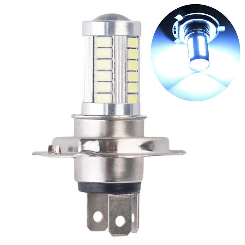H4 5630 33SMD LED Car Headlight Bulb Daytime Driving Running Light