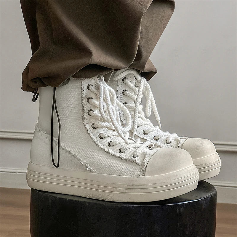 Men's Casual Sneakers Luxury Trainer Shoes Breathable Race Running