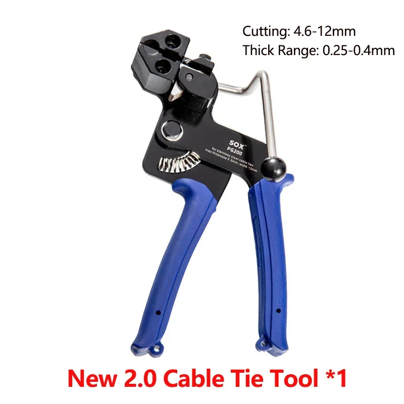 Cable Ties Plier Stainless Steel Locking Tie Hand Wrap Tool