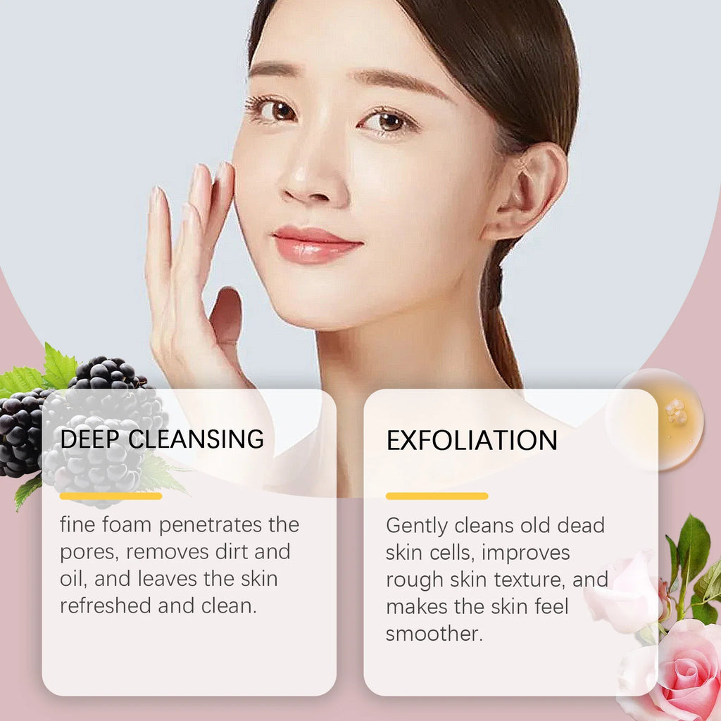 EELHOE Rice Water Cleansing Mousse – Oil Control Face Wash Foaming Face Wash Zpaxo