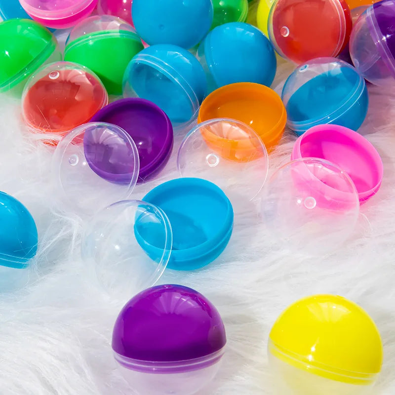DIY Hollow Balls Plastic Ball Fillable Bauble Ornaments Home Party