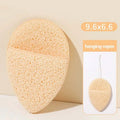 Face Wash Cleansing Puff Soft Cosmetic Sponge Deep Facial Mask Makeup Zpaxo Orange
