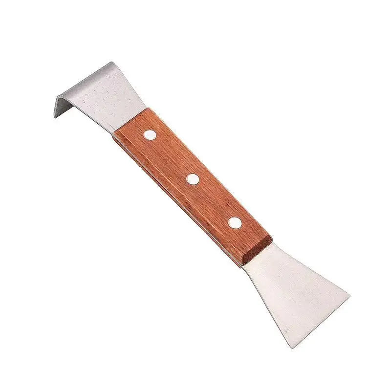 Stainless Steel Beekeeping Cleaning Knife Half Bending Scraper Bee