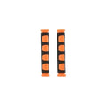 Silicone Sleeve Motorcycle Brake Handle Cover Durable Protection Soft Zpaxo Orange