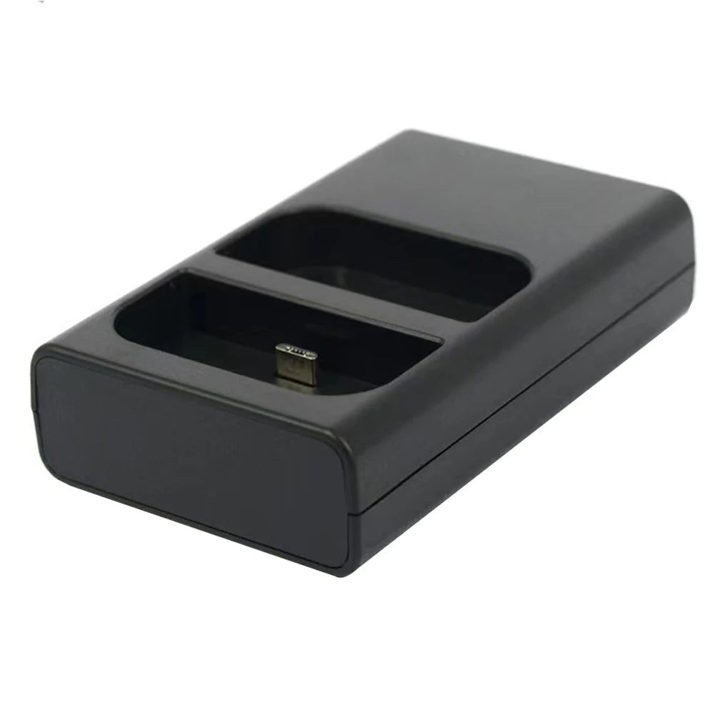 Dual-port Battery Charger DC 5V Dual Port Charging Station Ring Dock