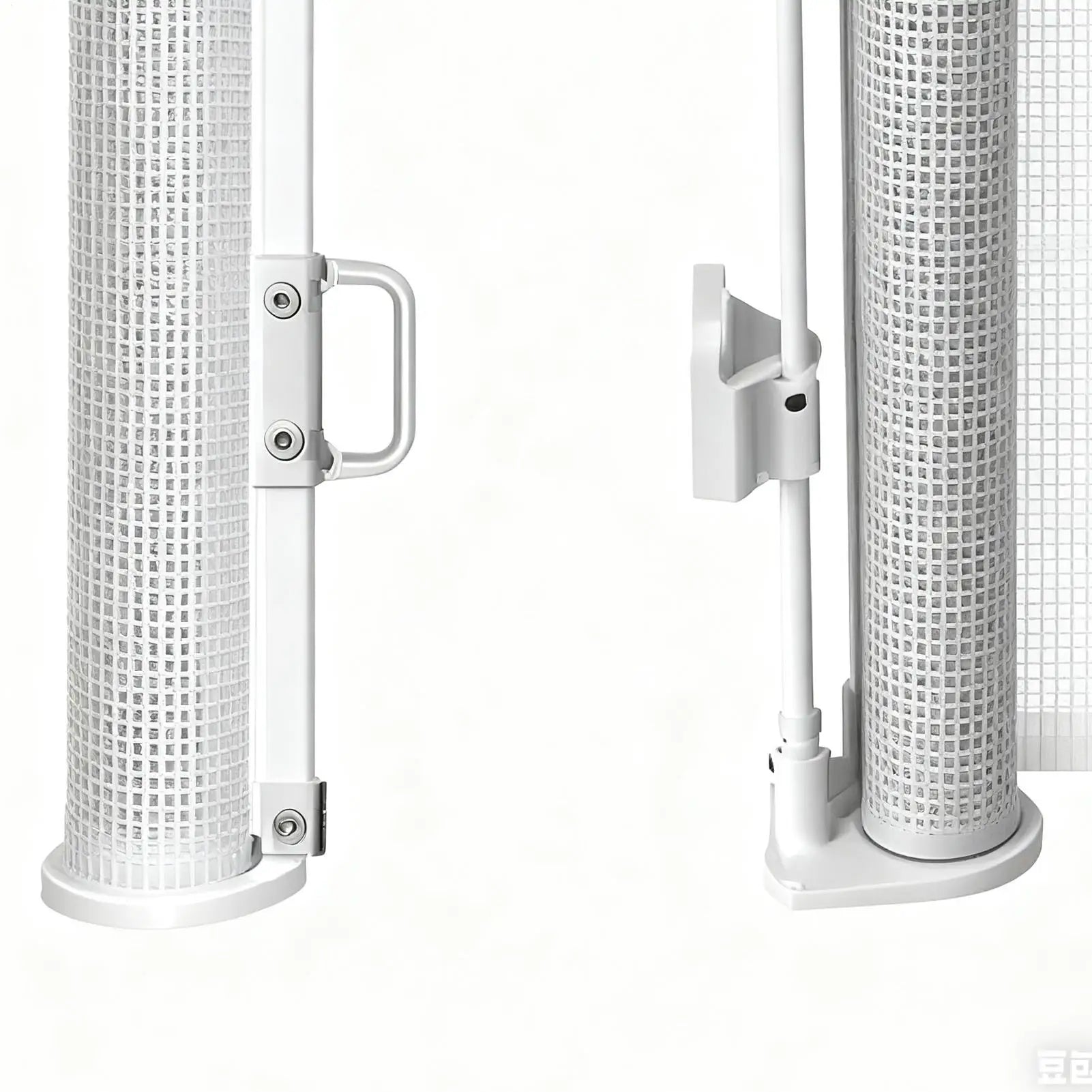 Retractable Pet Gate 17.7x59inch Enclosure Safety Fence Guard Retractable Pet Gates For Dogs For Indoor Outdoor Doorways Zpaxo China Mainland