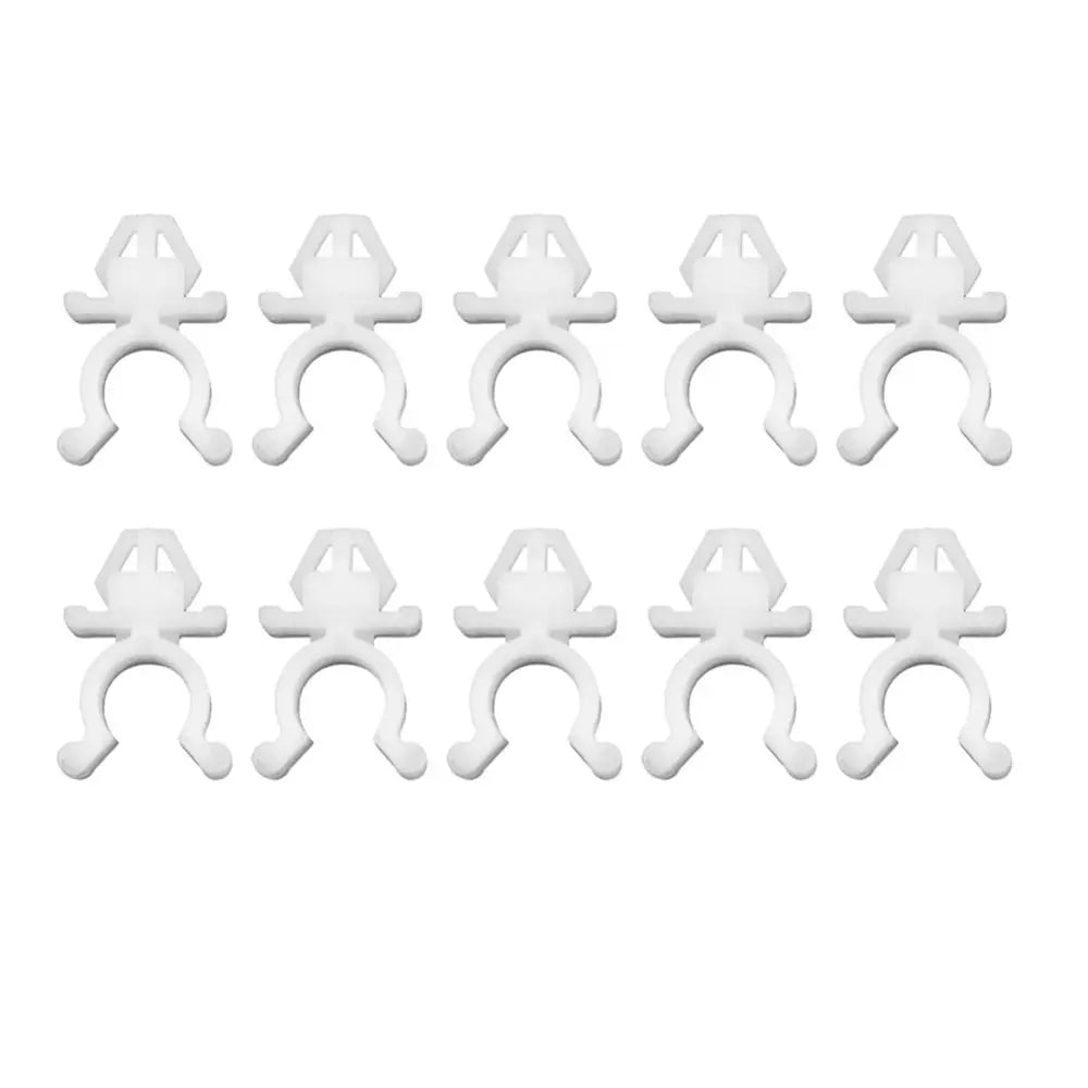 Interior Accessories Retainer Car Bonnet Hood Rod Holder Clip Grommet Zpaxo white