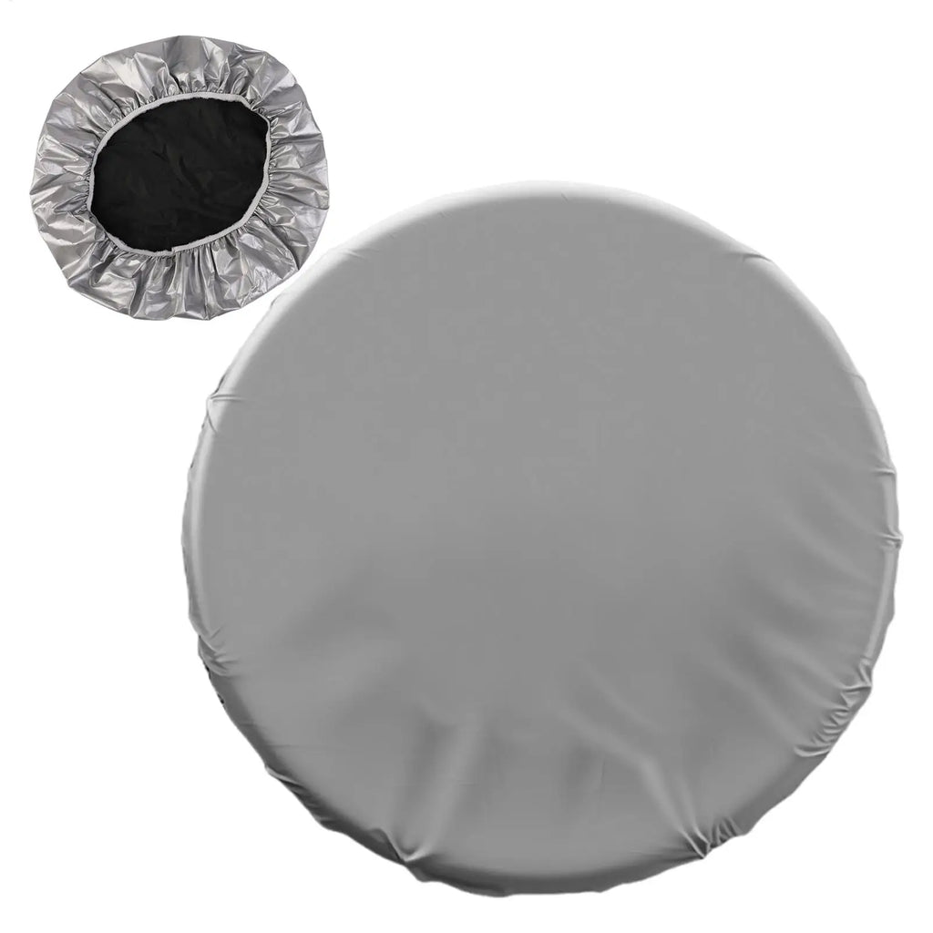 42cm Car Steering Wheel Sun Block Silver Coated Cloth Sun Shade Cover Auto Steering Wheel Sheath Sunscreen Insulation Accessorie Zpaxo