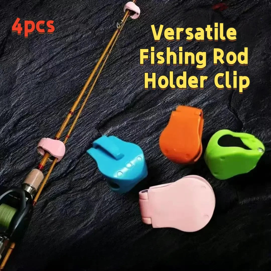 Lure Rod Organizer - Multi-Function Fishing Pole Holder Clip, Protector & Fastener for Casting/Jigging Rods Zpaxo