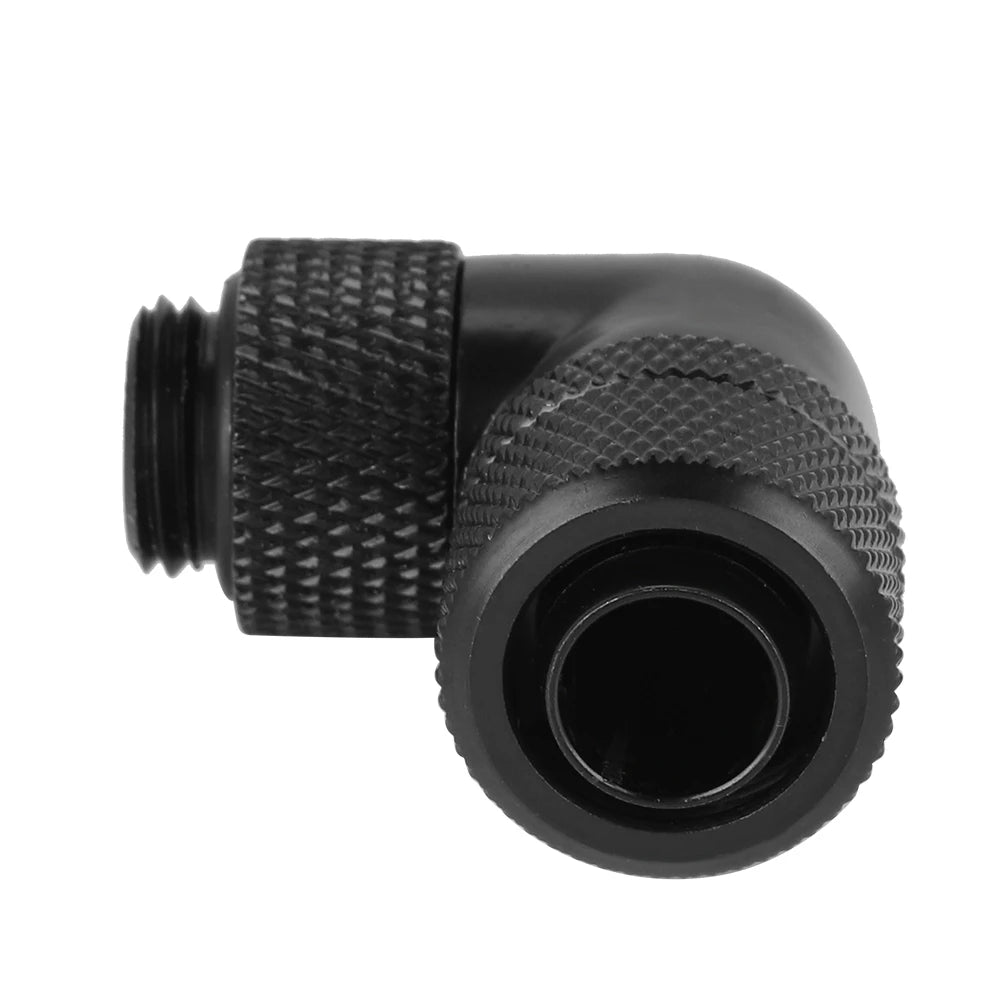 Elbow Water Cooling Fitting G1/4 Thread Water Cooling Fitting Thin Tube 90° Right Angle Elbow Zpaxo