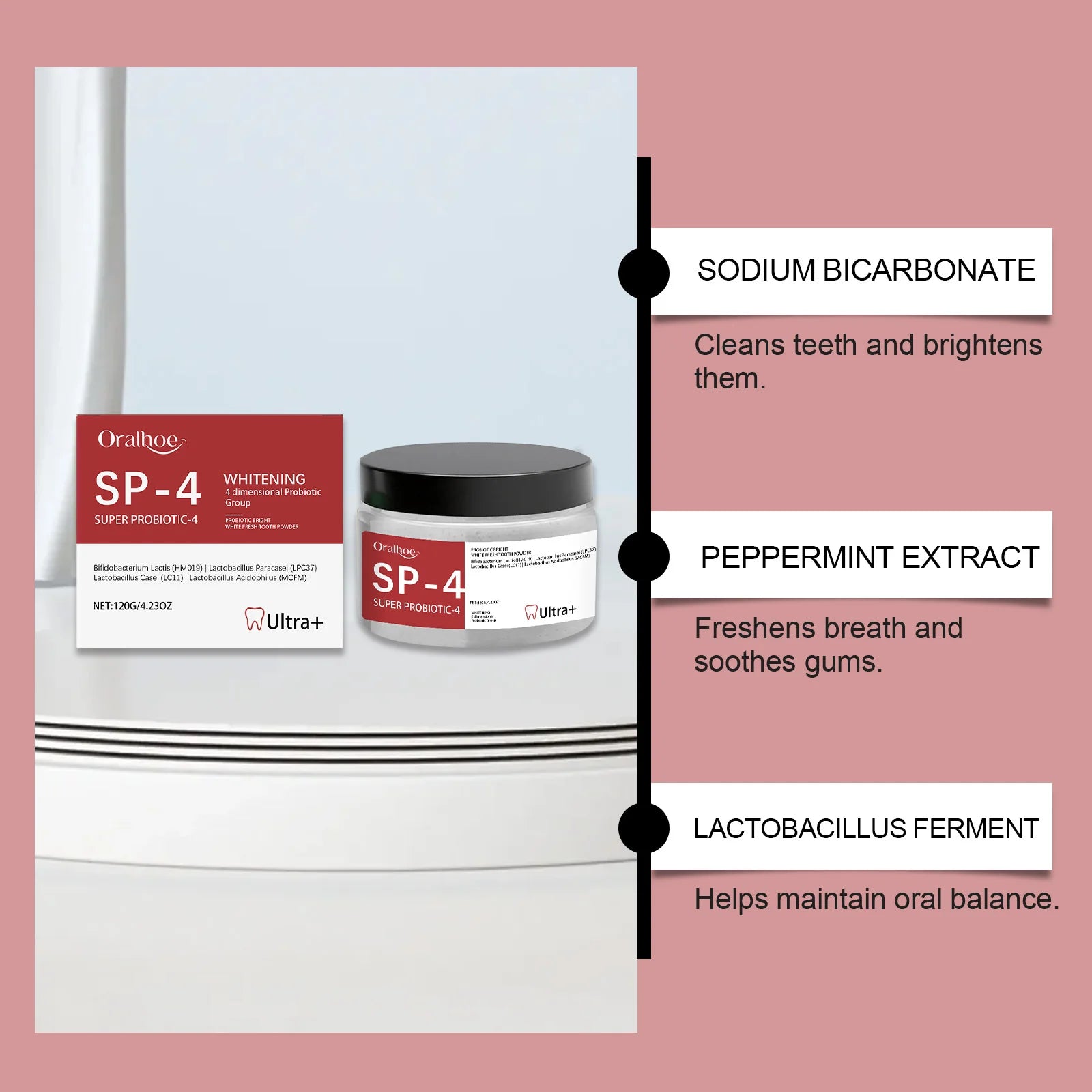 Tooth Whitening Powder - Natural Whitening and Deep Cleaning for Men and Women, Fresh Breath Daily Toothpaste Zpaxo
