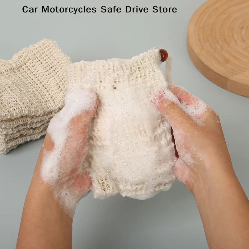 CMNatural Cotton Soap Saver Bag 1 Eco-friendly Handmade Lathering