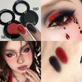 Eyeshadow Matte Red Black White Brighten Highlighter Eye Shadow