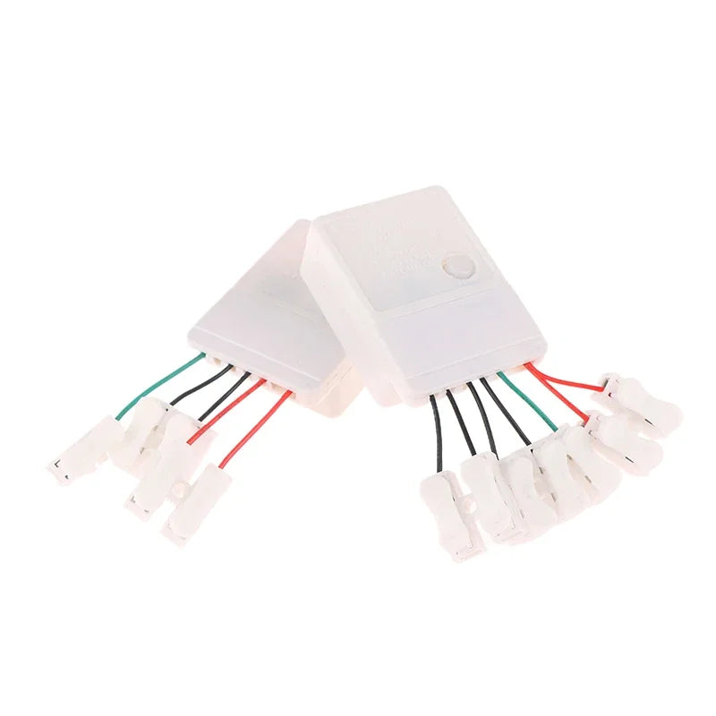 2/4 Way 8 Modes Lights Twinkle LED String EK-04 Dimmer Flexible Strip Ribbon Lighting Replica Switch Adjustable Knob Controller Zpaxo
