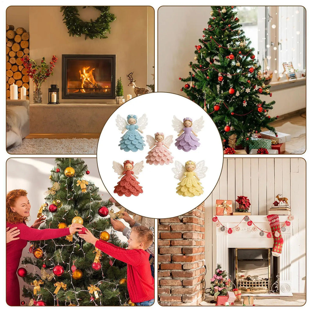 Beginner Crochet Angel Doll Ornament DIY Craft Adults Teens Christmas