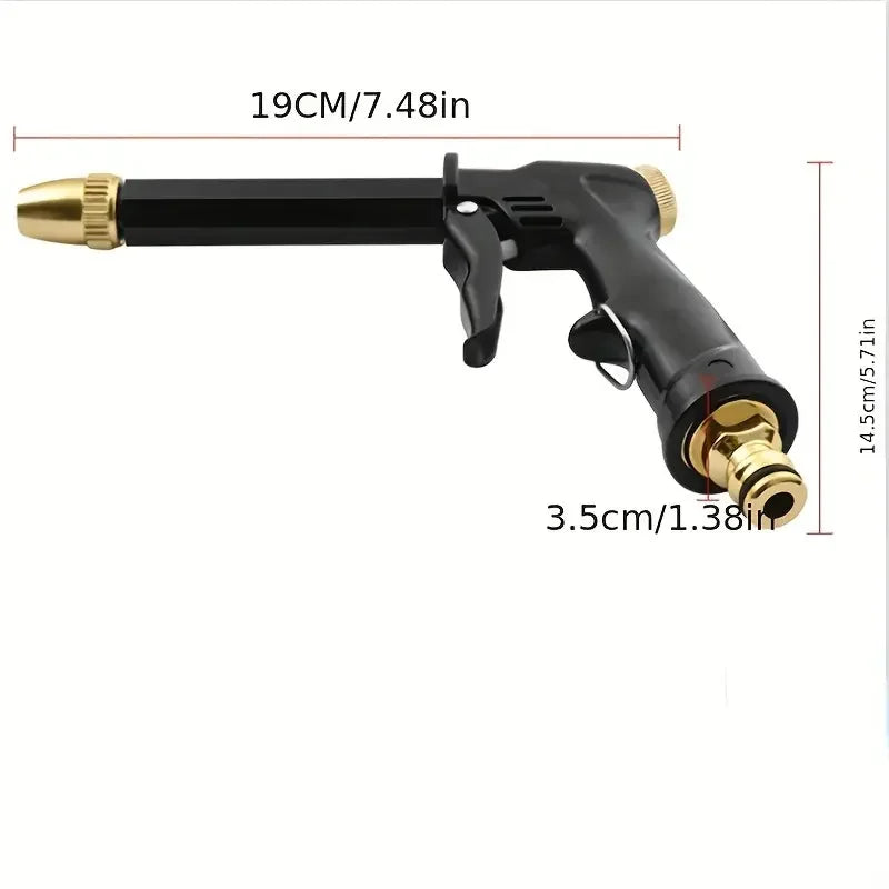 4-Mode High-Pressure Water Gun – Adjustable Hose Sprayer for Car Wash, Pet Shower, Floor & Outdoor Cleaning – Multi-Purpose Spra Zpaxo