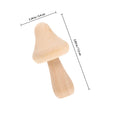 Wooden Mushroom Modeling Unfinished Blank Props Graffiti Art Craft