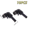 PLJ Pneumatic Quick-Connect Reducing Fittings 4–10mm | 2/10 Pack Pneumatic Fitting Zpaxo 10mm 10mm 10pcs