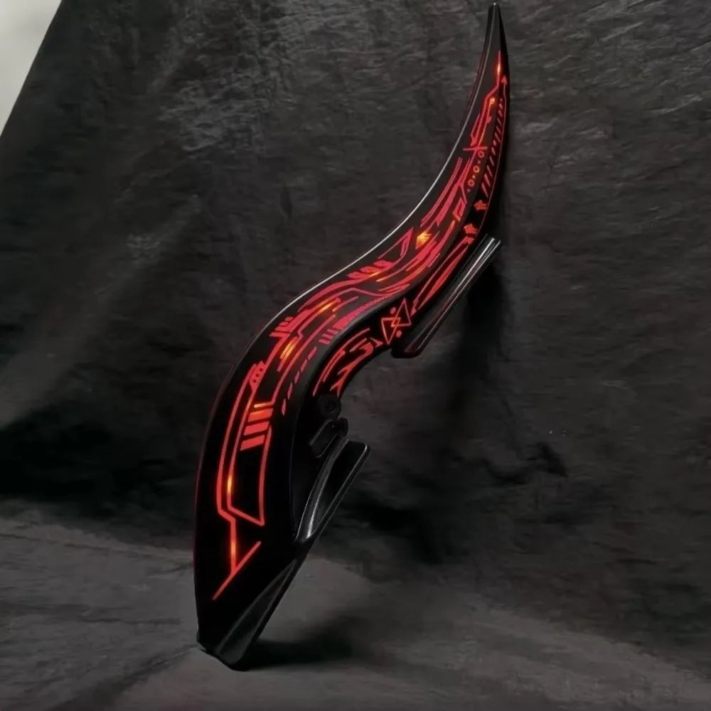 1Pair 32 LED Light Modes Dragon Horn Car Roof Fins Waterproof Quick Zpaxo