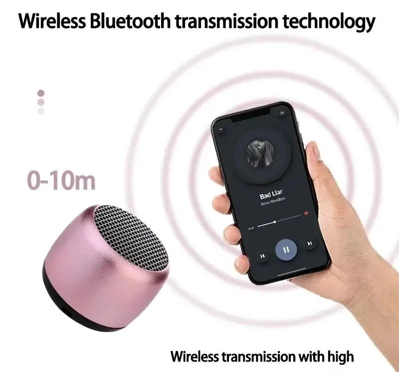M1 Portable Bluetooth Speaker Music Stereo Surround Mini USB Outdoor Zpaxo