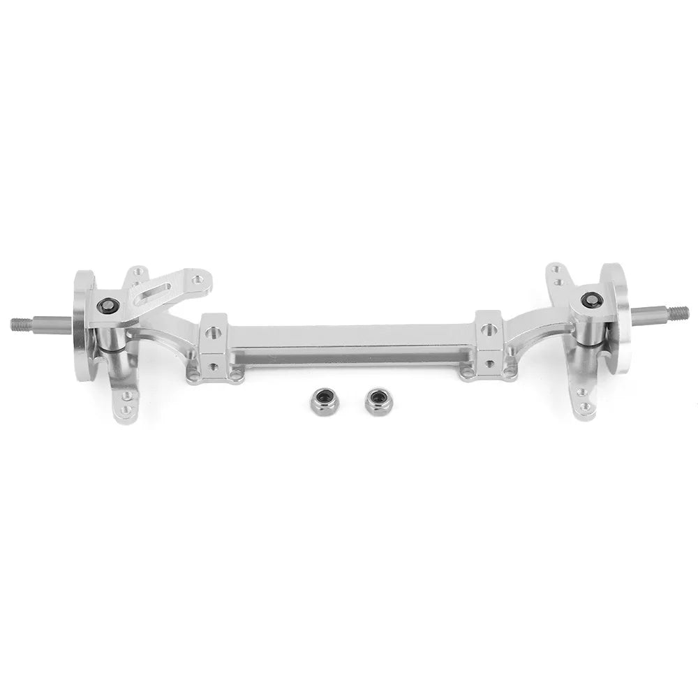 Replacement Front Steering Wheel Axle Tamiya 1 14 Series Tractor Zpaxo Silver