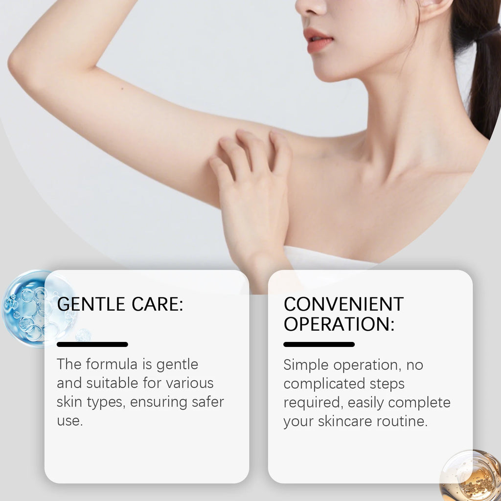 Depilatory Cream Body Hair Removal Soothing Nourishing Moisturizer Sensitive Skin Care Shea Butter Gentle Silky Smooth Skin 100g Zpaxo