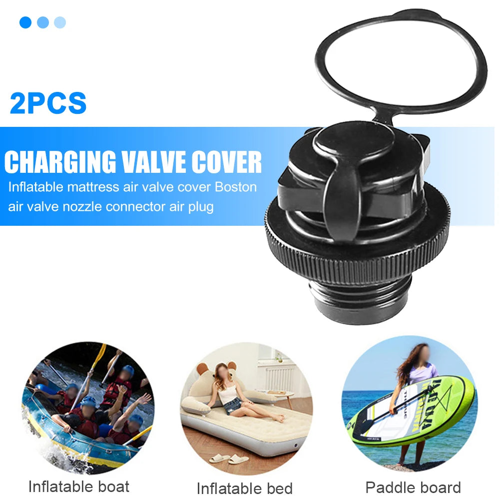 1-4Pcs Kayak Raft Plug Replacement Inflatable Boat Spiral Air Plug Air Mattress Plug Replacement For Inflatable Boat Kayak Raft Zpaxo