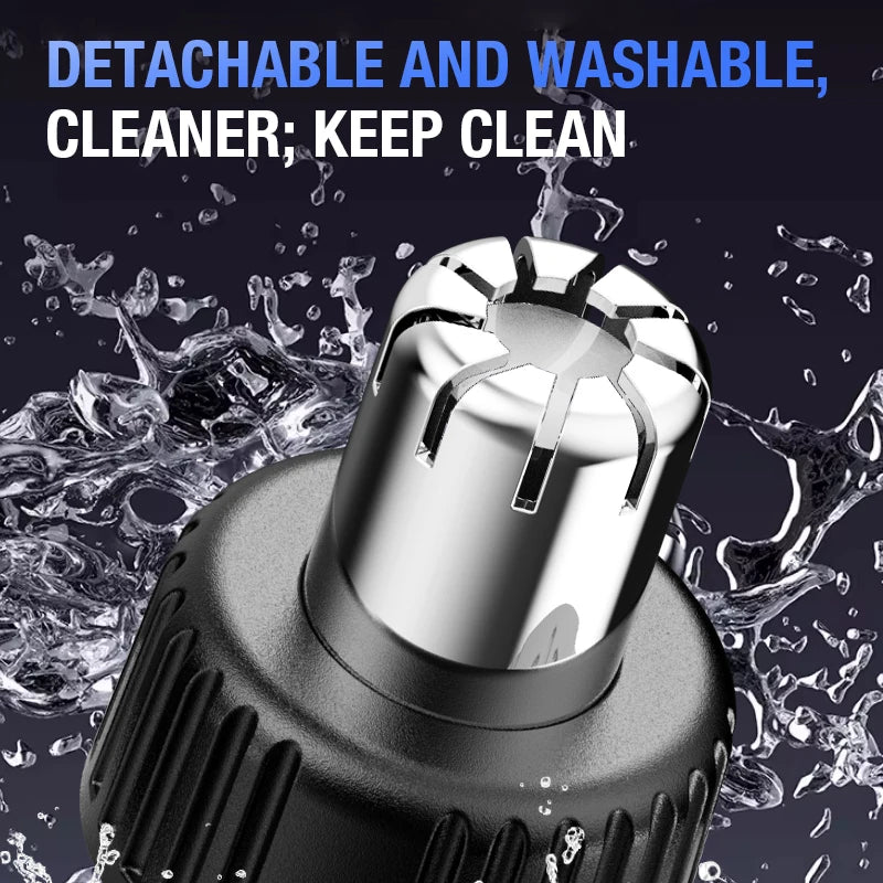 Electric Nose Hair Trimmer Universal Cleaning Device Male Female