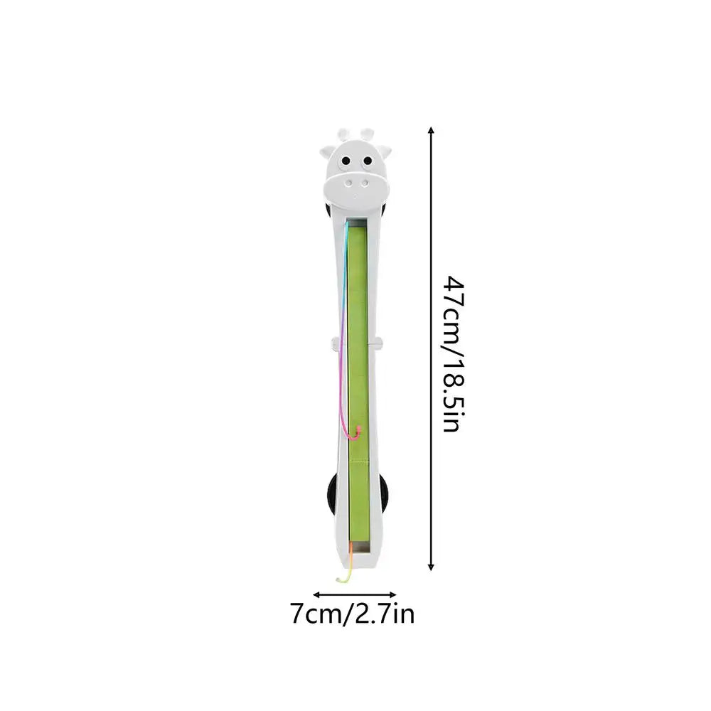Automatic Cat Teaser Wall Mount Interactive Moving Toy Electric Pet