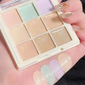 Concealer Palette Makeup Spotty Dark Eye Circles Tear Gap Brightening Last Cosmetics Full Coverage for Tattoos Make-up for women Zpaxo 9 color