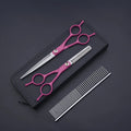 Pet Grooming Scissors Dogs Cats Steel Straight Curved Cutting