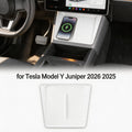 Silicone Charging Pad Mat for 2025–2026 Tesla Model Y Juniper