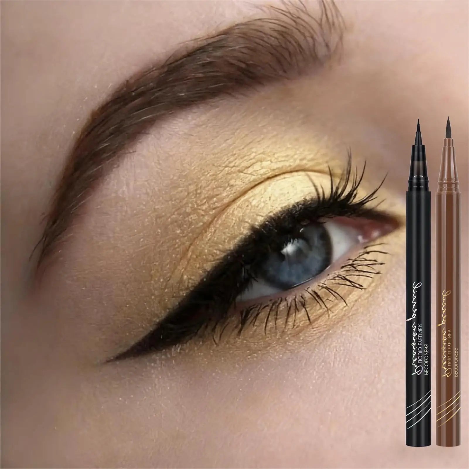 1PC Waterproof &Sweat-Resistant Eyeliner,Not Prone to Smudging Or Fading, Featuring a Precise Tip for Defining The Lower Lashes Zpaxo