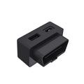 OBD OBD Adapter Charging Dual Heads USB Type-C OBD Car Charger Fast Charging Wall Adapter OBD Plug Ports Extender Car Model 3 Zpaxo black