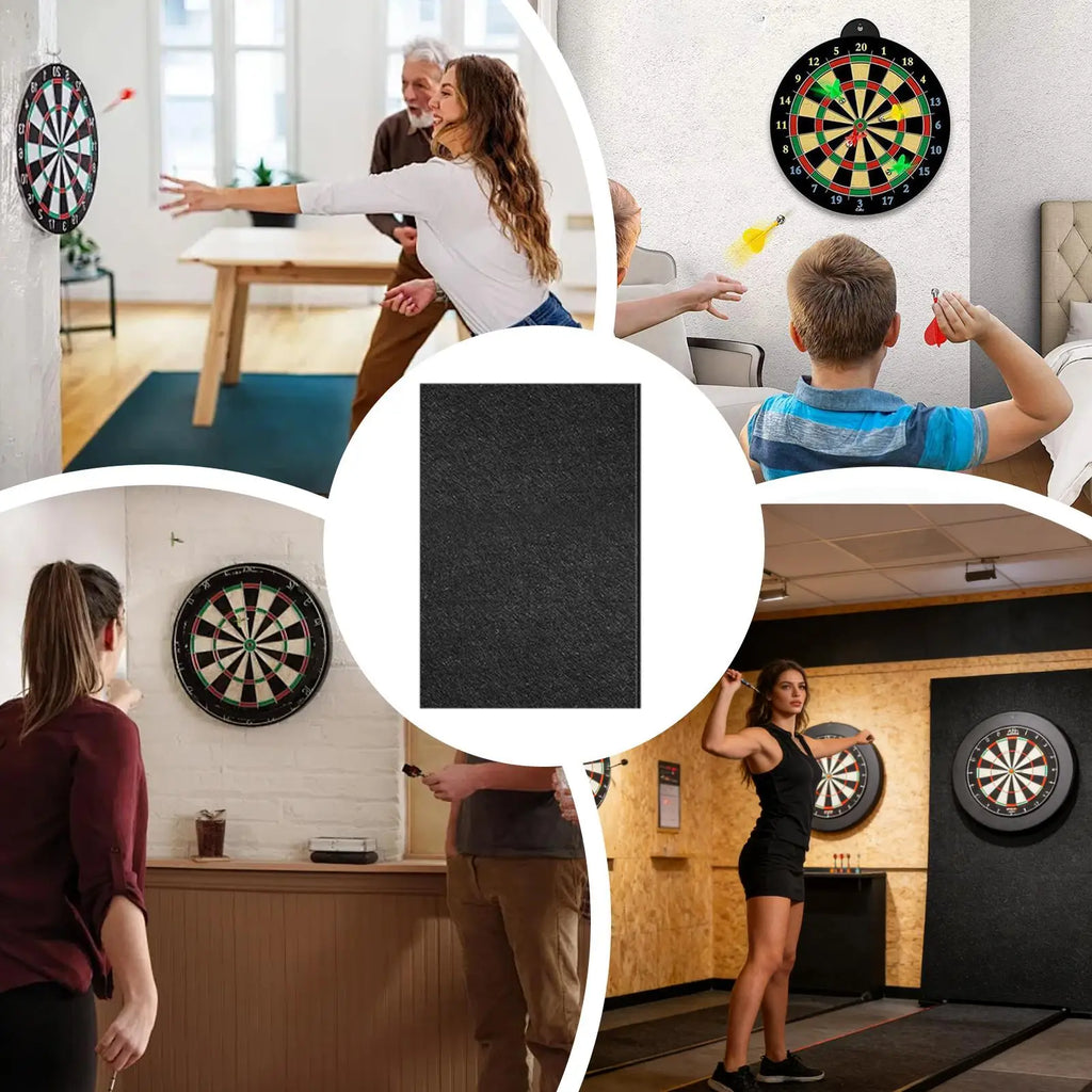Dart Board Wall Protector Felt Surround Backboard Dartboard